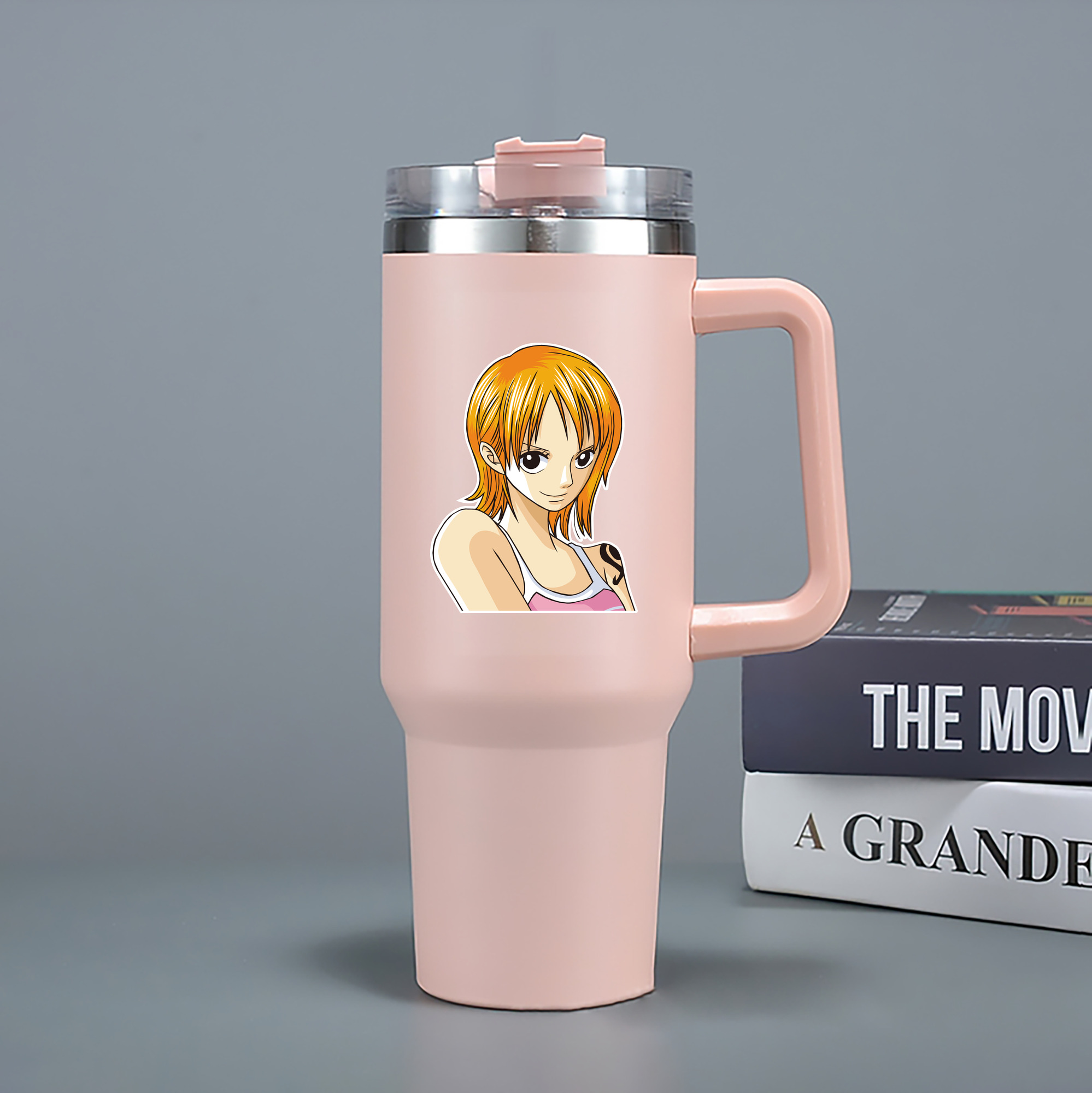 ワンピース ナミ ONE PIECE Nami 1200mL車用タンブラー（カラープリント）